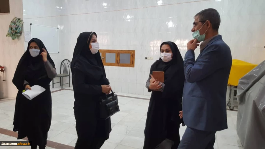 بازدید مدیر دانشگاه فرهنگیان استان خوزستان از سرای دانشجویی مرکز آموزش عالی خدیجه کبری(س)دزفول 2