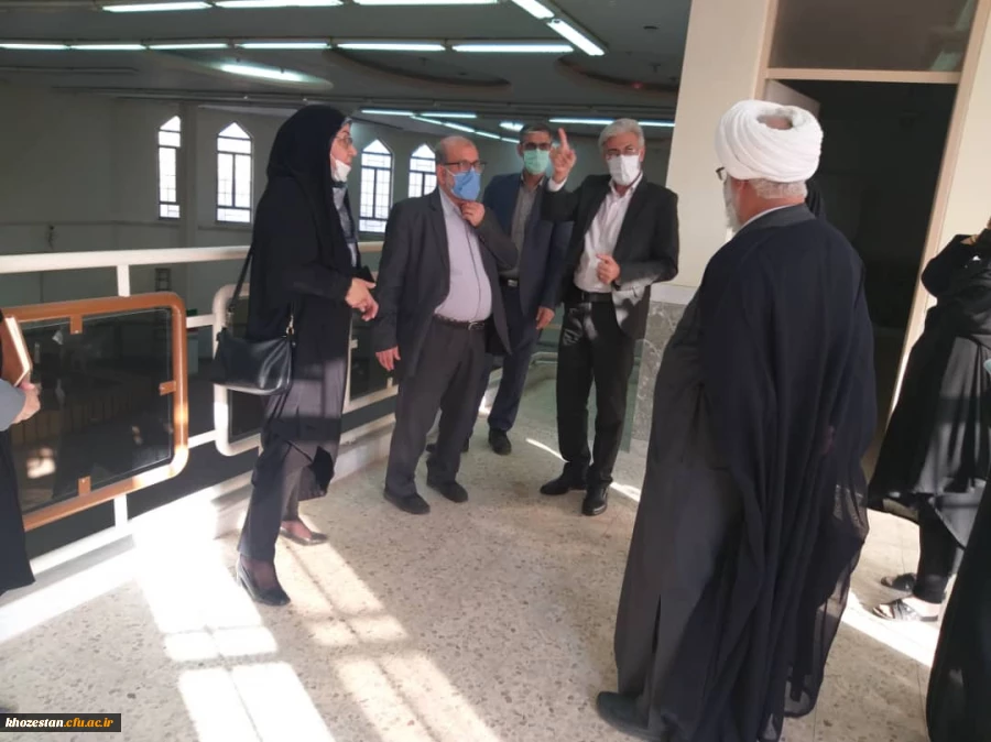 بازدید مدیر دانشگاه فرهنگیان استان خوزستان از سرای دانشجویی مرکز آموزش عالی خدیجه کبری(س)دزفول 3