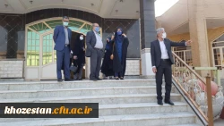 بازدید مدیر دانشگاه فرهنگیان استان خوزستان از سرای دانشجویی مرکز آموزش عالی خدیجه کبری(س)دزفول 5