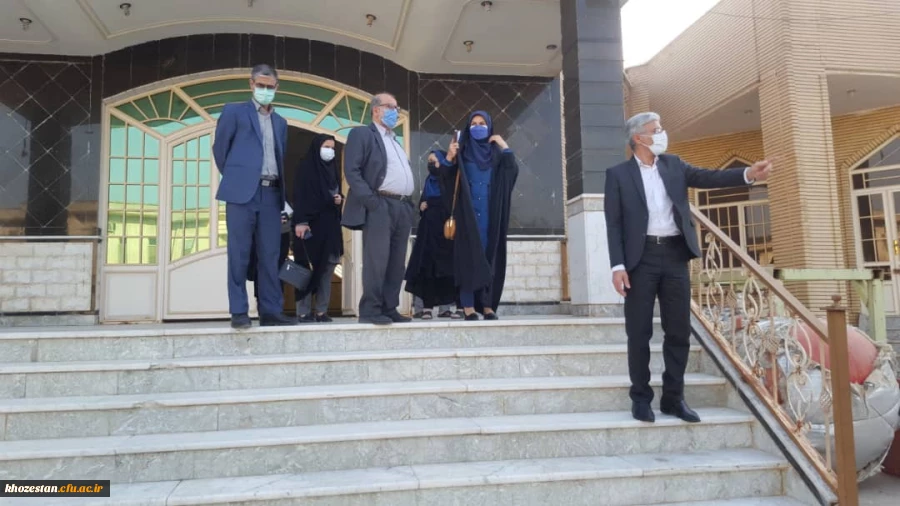 بازدید مدیر دانشگاه فرهنگیان استان خوزستان از سرای دانشجویی مرکز آموزش عالی خدیجه کبری(س)دزفول 5