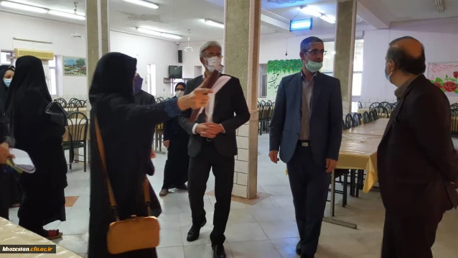 بازدید مدیر دانشگاه فرهنگیان استان خوزستان از سرای دانشجویی مرکز آموزش عالی خدیجه کبری(س)دزفول 6