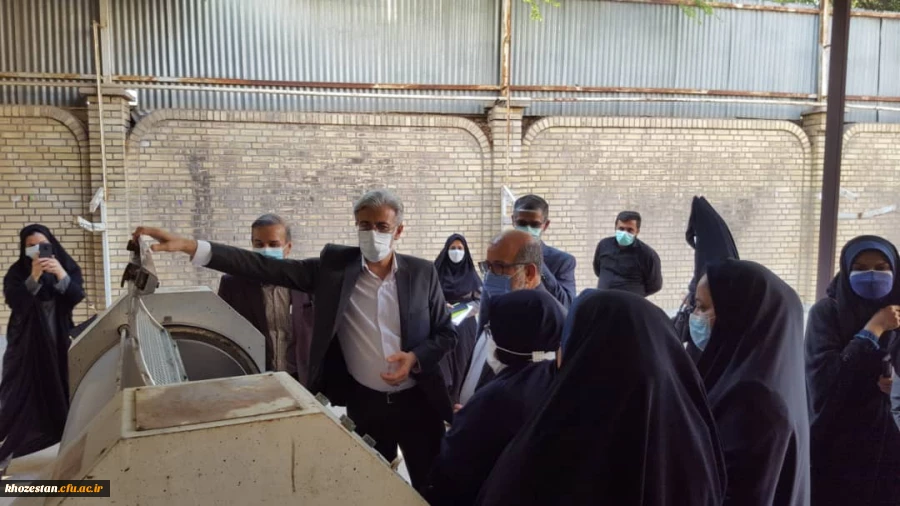 بازدید مدیر دانشگاه فرهنگیان استان خوزستان از سرای دانشجویی مرکز آموزش عالی خدیجه کبری(س)دزفول 7