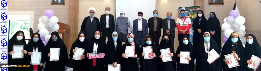 آئین استقبال از نودانشجومعلمان 1400 مرکز آمزش عالی حضرت خدیجه کبری(س)دزفول 2