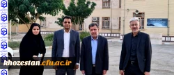 بازدید مدیر دانشگاه فرهنگیان استان خوزستان از مرکز دانیال نبی (ع) شوش 
 2