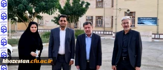 بازدید مدیر دانشگاه فرهنگیان استان خوزستان از مرکز دانیال نبی (ع) شوش 
