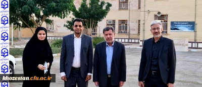 بازدید مدیر دانشگاه فرهنگیان استان خوزستان از مرکز دانیال نبی (ع) شوش 
