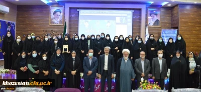 مراسم استقبال از نو دانشجو معلمان پردیس حضرت فاطمه الزهرا(س) خوزستان