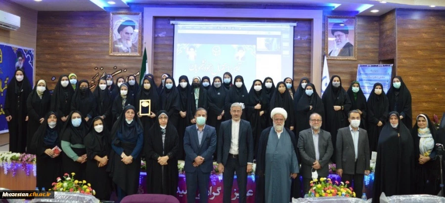 مراسم استقبال از نو دانشجو معلمان پردیس حضرت فاطمه الزهرا(س) خوزستان