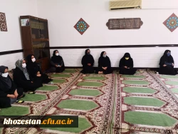 برگزاری مراسم جشن و مولودی خوانی به مناسبت میلاد حضرت رسول اکرم (ص) و حضرت امام جعفر صادق (ع) در پردیس حضرت فاطمه الزهرا(س) اهواز