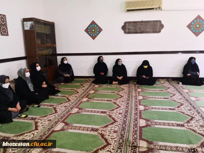 برگزاری مراسم جشن و مولودی خوانی به مناسبت میلاد حضرت رسول اکرم (ص) و حضرت امام جعفر صادق (ع) در پردیس حضرت فاطمه الزهرا(س) اهواز