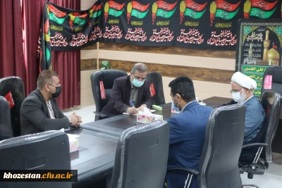 برگزاری جلسه کمیته فرهنگی در پردیس حضرت رسول اکرم(ص) خوزستان