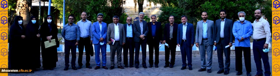بازدید دکتر رحیمی مدیر بهسازی و منابع انسانی و سرکار خانم معارف وند از دانشگاه فرهنگیان استان خوزستان 3