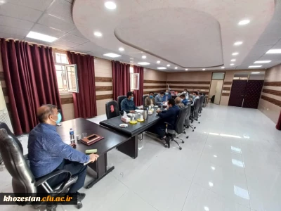 برگزاری جلسه کارگروه بازگشایی سراهای دانشجویی در پردیس حضرت رسول اکرم(ص) اهواز
