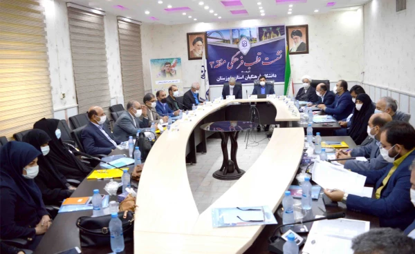 نشست دو روزه قطب فرهنگی منطقه 3 دانشگاه فرهنگیان به میزبانی استان خوزستان 6