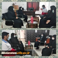 برگزاری اولین جلسه کانون هلال احمر در پردیس حضرت فاطمه الزهرا(س) اهواز