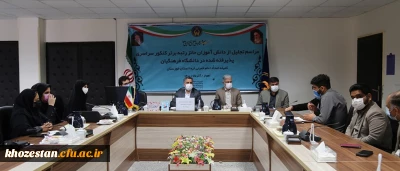 آیین تجلیل از دانشجو معلمان پذیرفته شده در کنکور ۱۴۰۰ تحت پوشش کمیته امداد استان خوزستان با حضور مدیر دانشگاه فرهنگیان استان