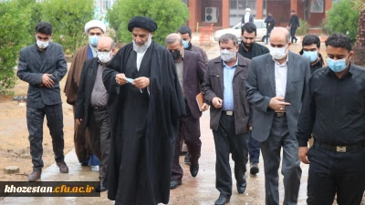 نشست صمیمانه با حضور نماینده ولی فقیه و امام جمعه اهواز در پردیس حضرت رسول اکرم(ص) اهواز