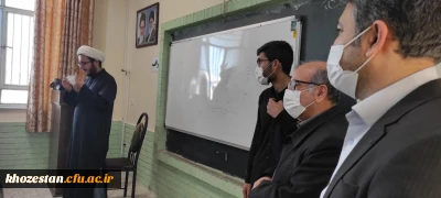 بازدید معاون هماهنگی دانشگاه فرهنگیان استان از روند برگزاری دوره 