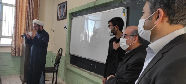بازدید معاون هماهنگی دانشگاه فرهنگیان استان از روند برگزاری دوره "اندیشه مطهر" برادران در مرکزشیخ انصاری دزفول 2