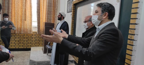 بازدید معاون هماهنگی دانشگاه فرهنگیان استان از روند برگزاری دوره "اندیشه مطهر" برادران در مرکزشیخ انصاری دزفول 4