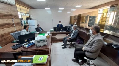 برگزاری جلسه معاونت آموزشی در پردیس حضرت رسول اکرم(ص) اهواز