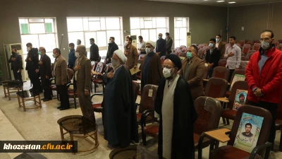  برگزاری دومین سالگرد شهادت سپهبد حاج قاسم سلیمانی در پردیس حضرت رسول اکرم(ص) اهواز