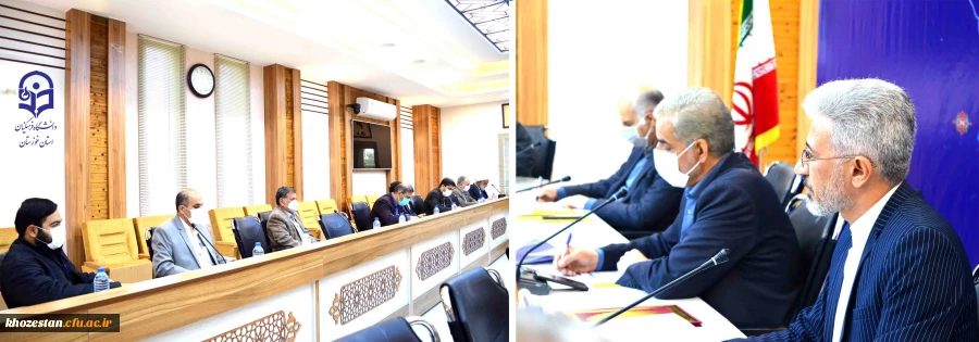 تشکیل جلسه هیئت امنا دانشگاه فرهنگیان استان خوزستان با حضور استاندار 4