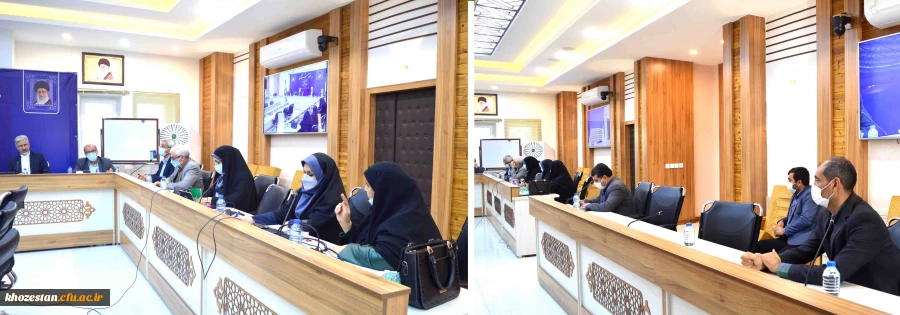 تشکیل جلسه هیئت امنا دانشگاه فرهنگیان استان خوزستان با حضور استاندار 5