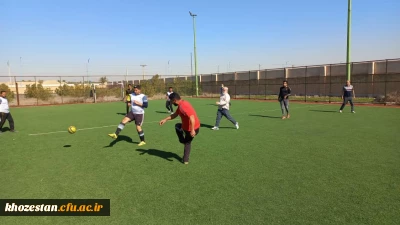 برگزاری ورزش هفتگی در پردیس حضرت رسول اکرم (ص) اهواز