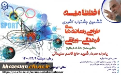 اختتامیه ششمین جشنواره کشوری طراحی رسانه های فرهنگی -ورزشی دانشجومعلمان دانشگاه فرهنگیان یادواره سردار شهید حاج قاسم سلیمانی