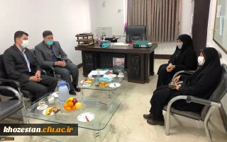 بازدید ناظر منطقه ای اعزامی سازمان مرکزی از پردیس حضرت فاطمه الزهرا(س) اهواز