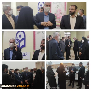 بازدید وزیر آموزش و پرورش و هیات همراه ایشان و با حضور نمایندگان مجلس شورای اسلامی