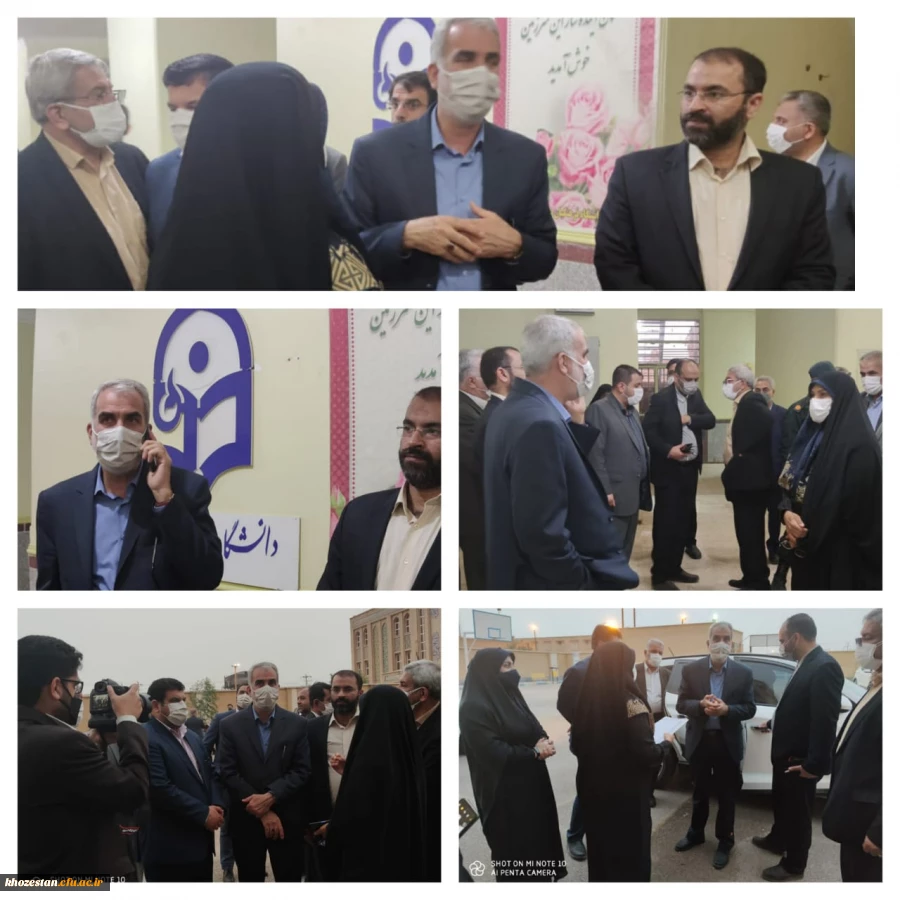 بازدید وزیر آموزش و پرورش و هیات همراه ایشان و با حضور نمایندگان مجلس شورای اسلامی