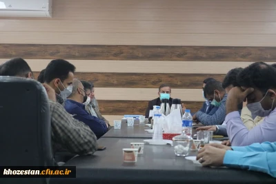 برگزاری جلسه شورای اداری در پردیس حضرت رسول اکرم(ص) اهواز