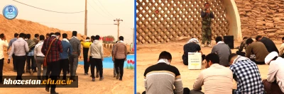 برگزاری اردوی راهیان نور دانشجومعلمان دانشگاه فرهنگیان استان خوزستان