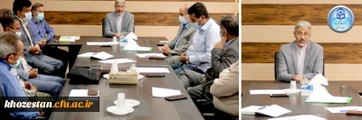 برگزاری دومین جلسه شورای اداری در پردیس حضرت رسول اکرم(ص) اهواز