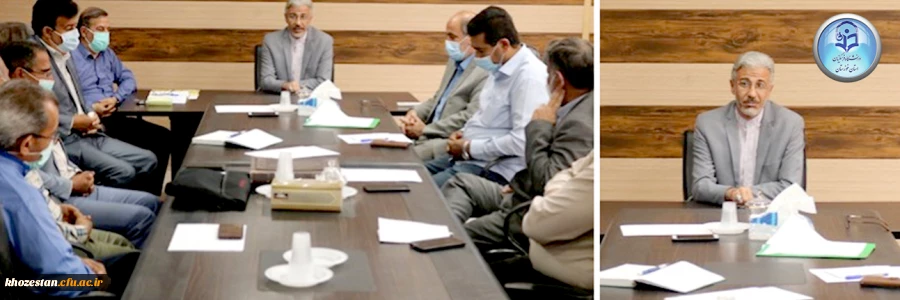 برگزاری دومین جلسه شورای اداری در پردیس حضرت رسول اکرم(ص) اهواز 2