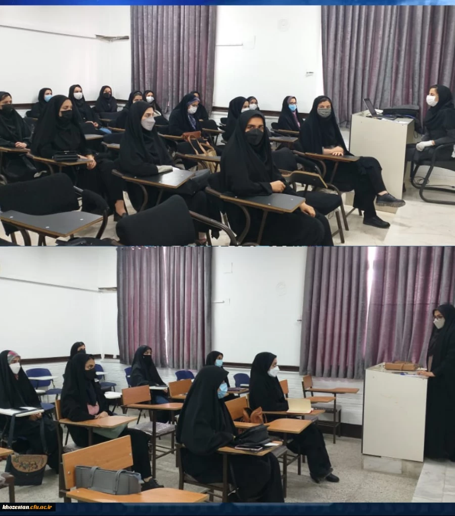 آغاز از سرگیری آموزش های حضوری در پردیس حضرت فاطمه الزهرا(س) اهواز