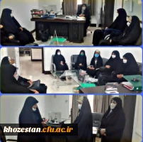 جلسه ی معارفه فرمانده جدید پایگاه پردیس حضرت فاطمه الزهرا(س) اهواز