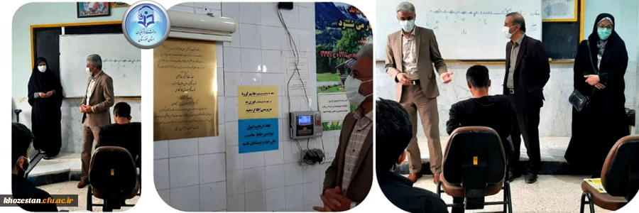 بازدید مدیر دانشگاه فرهنگیان استان خوزستان و هیئت همراه از مراکز امام جعفر صادق(ع) و آیت الله وحید بهبهانی 2