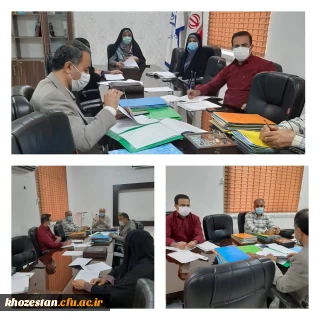 برگزاری جلسه شورای آموزشی در خصوص هفته سرآمدی آموزش در پردیس حضرت فاطمه الزهرا(س) اهواز