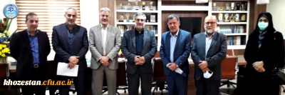 دیدار مدیردانشگاه فرهنگیان استان به همراه معاونان با مدیرکل جدید آموزش و پرورش استان خوزستان
