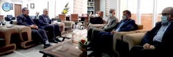 دیدار مدیردانشگاه فرهنگیان استان به همراه معاونان با مدیرکل جدید آموزش و پرورش استان خوزستان 3