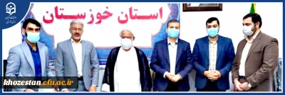 برگزاری آئین تکریم و معارفه ی فرمانده بسیج دانشجویی شهید رضا ملایی دانشگاه فرهنگیان خوزستان
