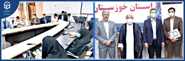 برگزاری آئین تکریم و معارفه ی فرمانده بسیج دانشجویی شهید رضا ملایی دانشگاه فرهنگیان خوزستان
 2