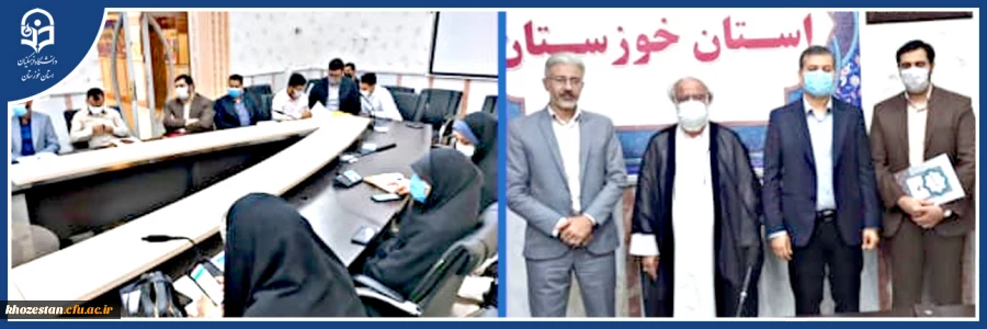 برگزاری آئین تکریم و معارفه ی فرمانده بسیج دانشجویی شهید رضا ملایی دانشگاه فرهنگیان خوزستان
 2