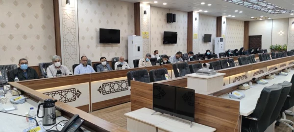 برگزاری جلسه شورای هماهنگی حفظ آثار و ارزش های دفاع مقدس شهرستان دزفول در محل سالن جلسات ناحیه مقاومت بسیج 2