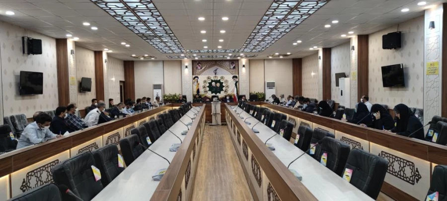 برگزاری جلسه شورای هماهنگی حفظ آثار و ارزش های دفاع مقدس شهرستان دزفول در محل سالن جلسات ناحیه مقاومت بسیج 2