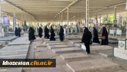 تجدید میثاق دانشجو معلمان و کارکنان مرکز آموزش عالی حضرت خدیجه کبری (ُس) با امام راحل (ره) 2