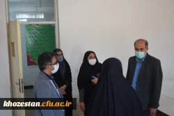 بازدید کارشناس مسئولان محترم مدیریت امور پردیس های استان از مرکز آموزش عالی خدیجه کبری (س) دزفول 2